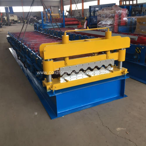 Metal wall sheet roof panel roll forming machine